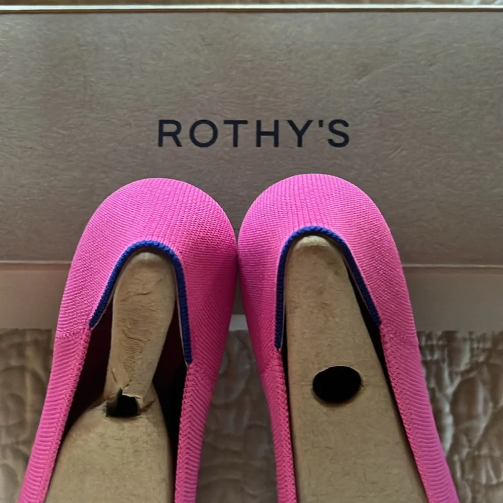 Stylish Pink Women's Flats - Picture 4 of 9